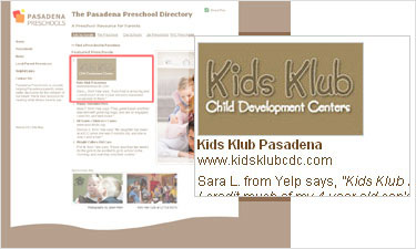 Preschool Advertising